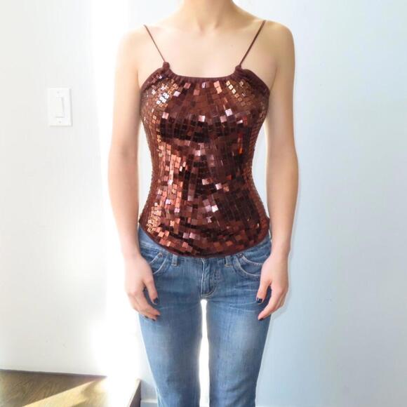 Say What? Women's Brown Shirt - Picture 5 of 5